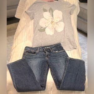 Girls Carters and Gap matching set